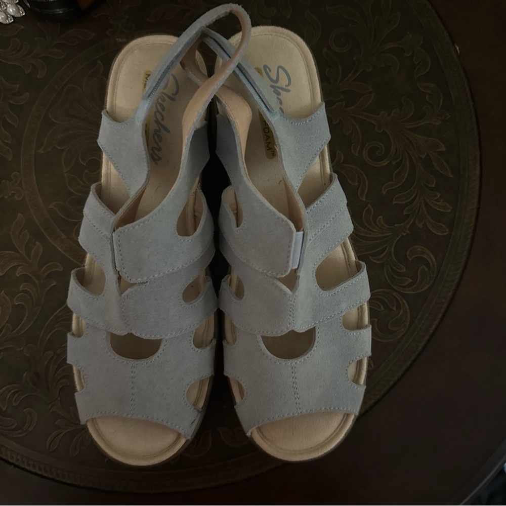 Skechers Light Blue Women's Sandals